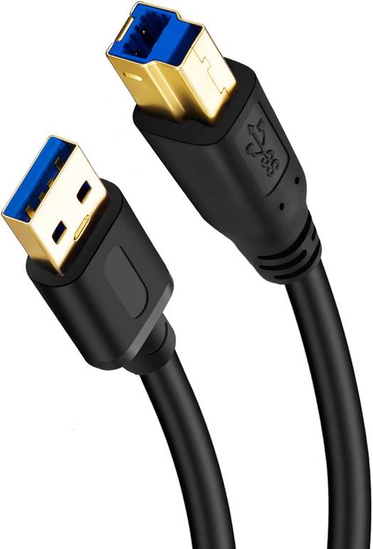 كابل طابعة USB 3.0 طول 1.8m