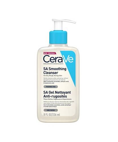 CERAVE SA SMOOTHING CLEANSER FOR DRY,ROUGH AND BUMPY SKIN 236 ML