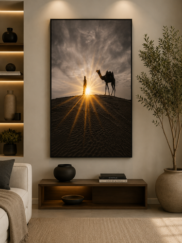 لوحة جدارية مقاس 80 × 180 سم