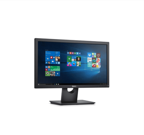 شاشة Dell E2016HV، 19.5 بوصة HD+ LED، تقنية مضادة للتوهج، منفذ VGA، PowerNap لتوفير الطاقة
