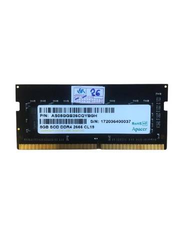 ذاكرة رام Apacer DDR4 8GB SODIMM بتردد 2666MHz، للنوت بوك، أداء سريع وموثوق