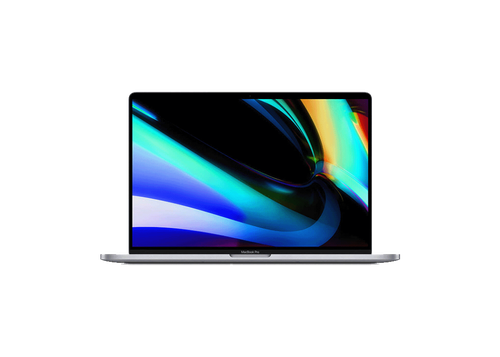 MacBook Pro 16 بوصة، Intel Core i7 سداسي النواة، 16GB RAM، 512GB SSD، AMD Radeon Pro 5300M، شاشة Retina 3072×1920