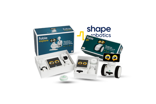 مجموعة Fable STEAM Suite Go & Explore 2.5 من Shape Robotics