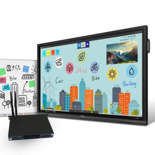 EGO Interactive Screen – Model E-F8604 | 86-Inch 4K Touchscreen with Motion Tracking & Android 11 |  EGO Interactive Display EF8604 86 Inch 4K Smart Touch Panel for Business and Education