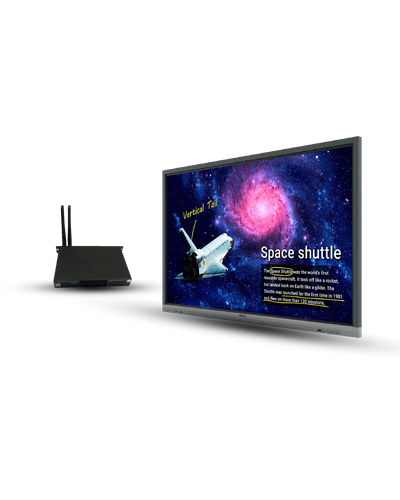 BenQ RE6503A 65 Inch 4K UHD Interactive Display with Smart Touch for Education and Business