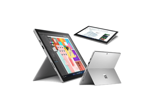  Microsoft Surface Pro 7+، Core i7، 16GB RAM، 256GB SSD، شاشة 12.3