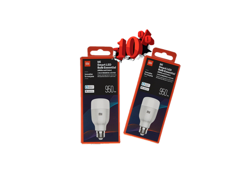 مصابيح Xiaomi Mi Smart LED Bulb Essential GPX4021 – 2 حبة | ذكية + Wi-Fi + 16 مليون لون