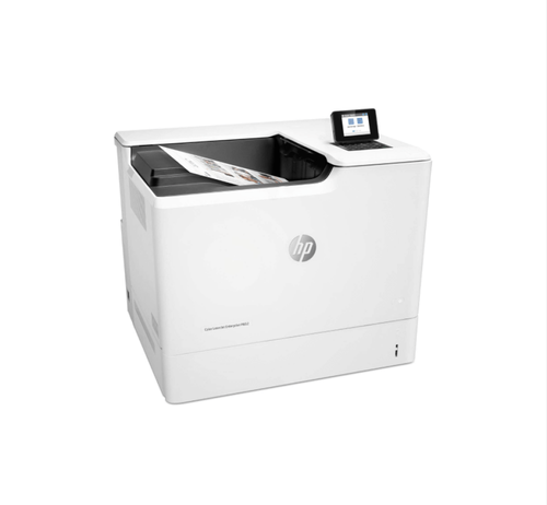 طابعة HP Color LaserJet Enterprise M652n، طباعة ملونة حتى 50 صفحة/دقيقة، تقنية JetIntelligence، أمان HP Sure Start