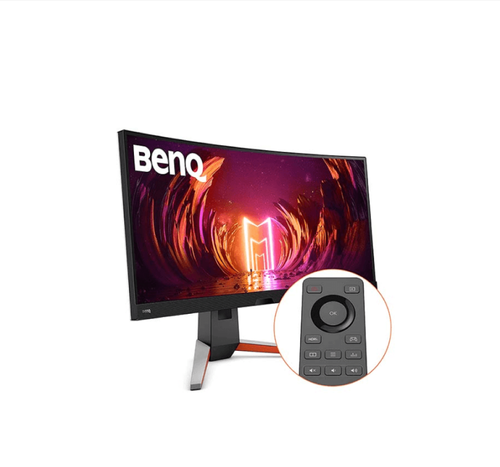 BenQ MOBIUZ EX3415R 34 Inch Curved WQHD Gaming Monitor with 144Hz Refresh Rate 1ms Response HDRi IPS Panel and Built-in Speakers