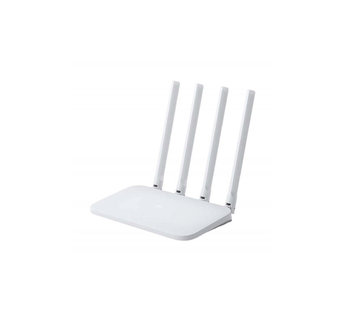 راوتر Xiaomi Mi 4C 300Mbps، تحكم عبر التطبيق، ذاكرة 64MB، 4 هوائيات عالية الكسب، مثالي للمنزل