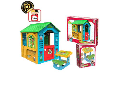 Chicos Kids' Educational Desk & Outdoor Playhouse – Fun & Learning Combined