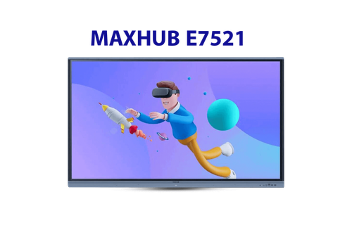 MAXHUB E7521 75 Inch 4K Interactive Flat Panel – Smart Touch Screen for Education, Business & Meetings