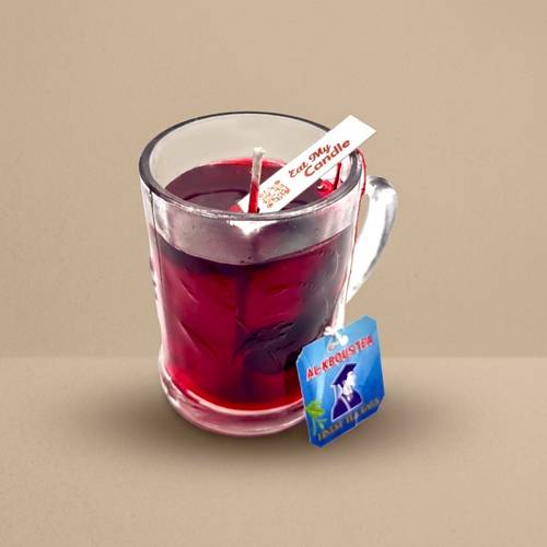 شمعة الشاي الأحمر