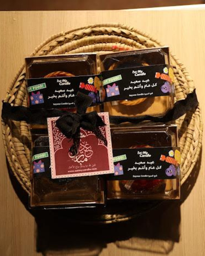 توزيعات العيد شموع التارت