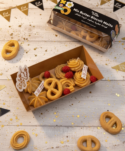 Mix Butter Biscuit Melts (8 pieces)- Eid