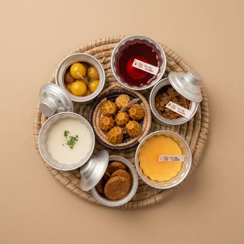 هدية رمضانية (مجموعة شموع اكلات رمضانية)