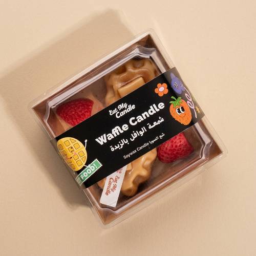 Waffle Candle
