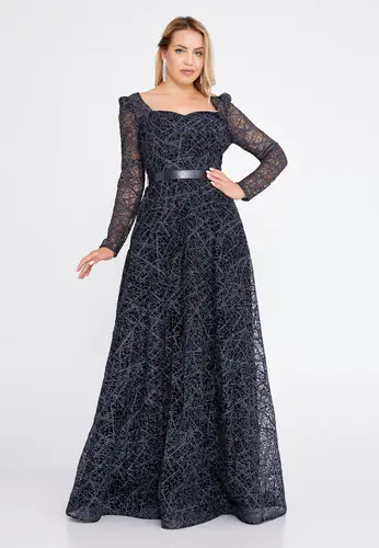 Glitter black dress