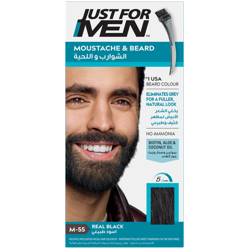 Just For Men Mustache & Beard Color Dark Brown M55