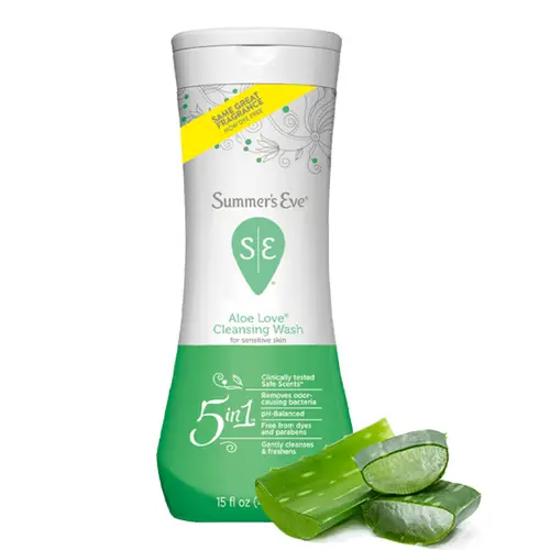 Summer's Eve Aloe Love Sensitive Skin Intimate Wash - 444 ml