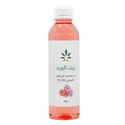عشبه وزيت زيت الورد الاحمر - 250مل