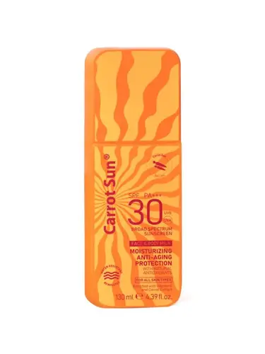 كاروت صن واقي شمس لوشن للجسم SPF 30+ حماية عالية PA+++ مقاوم للماء – 130 مل