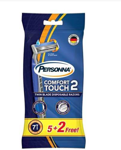 بيرسونا ماكينة حلاقة كومفورت تاتش 2 رجالي - 5+2