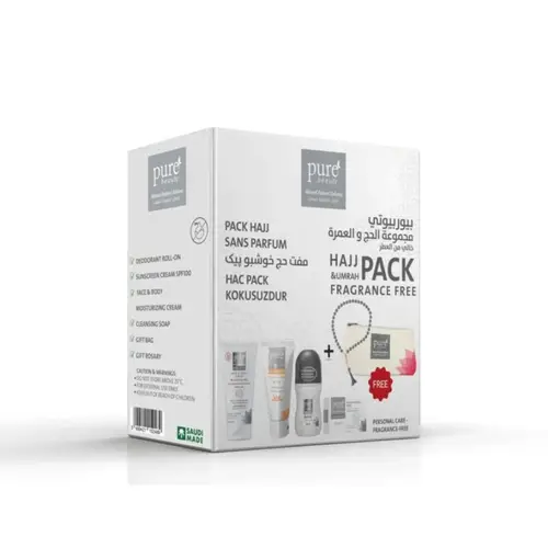 Pure Beauty Fragrance Free Hajj & Umrah Kit