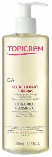 TopiCream DA Ultra Rich Cleansing Wash 500ml