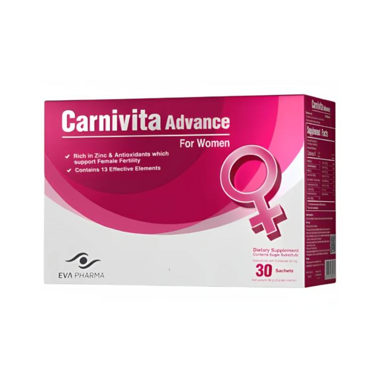 Carnivita Advance Female Fertility Sachets – 30 Pack