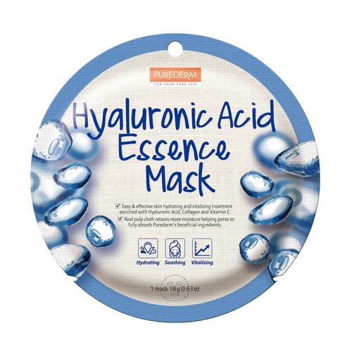بيوريديرم قناع خلاصة بحمض الهيالورونيك والكولاجين وفيتامين هـ 20 جم