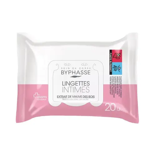 Byphasse Intimate Hygiene Wipes 20 pcs