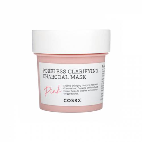 COSRX - Poreless Clarifying Charcoal Mask - Pink 110g
