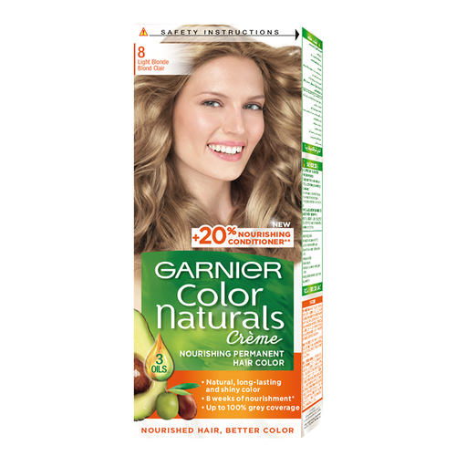 Garnier - Color Naturals Crème - Light Blond 8