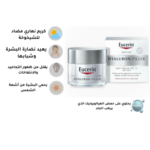 Eucerin Hyaluronic Acid Anti-Wrinkle Day Cream 50ml