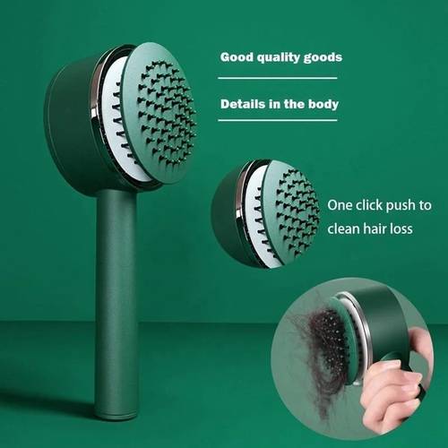 “Innovative Hair Shedding Removal Brush - Easy to Use for Cleaning Stuck Hair”