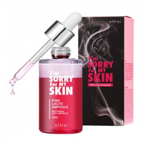 Im Sory for My Skin - Pink Lacto Ampoule Serum for whitening, anti wrinkle - 30 ml