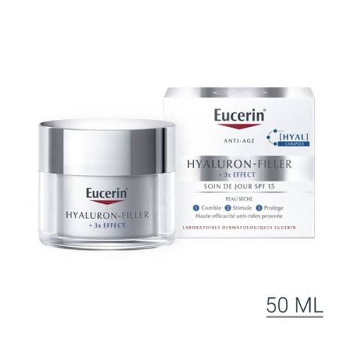 Eucerin - Anti Age Hyaluron Filler + 3x Effect SPF 15 - 50 ml
