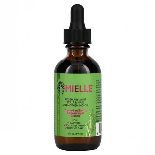 Mielle - Scalp & Hair Strengthening Oil, Rosemary Mint - 59 ml