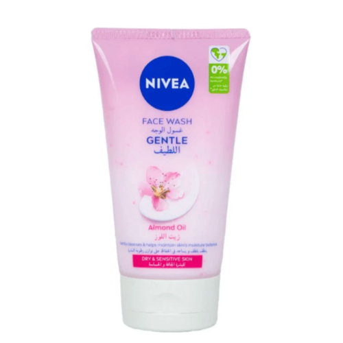 Nivea - gentle face wash 150 ml dry to sensitive skin