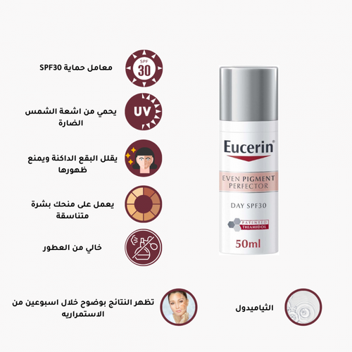 Eucerin - Even pigment perfector, day cream SPF30 with patented thiamidol - 50ml