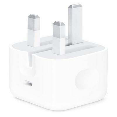 أبل محول تيار بمنفذ USB-C وقدرة 20 وات أبيض - حاسبات العرب