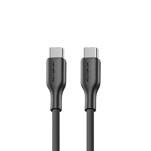 سلك شاحن أورايمو روبوست لاين من USB-C إلى USB-C بطول 1.5 م وبقوة 60 واط - أسود