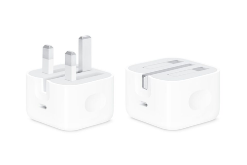 راس شحن بمنفذ USB-C وقدرة 20 وات أبيض