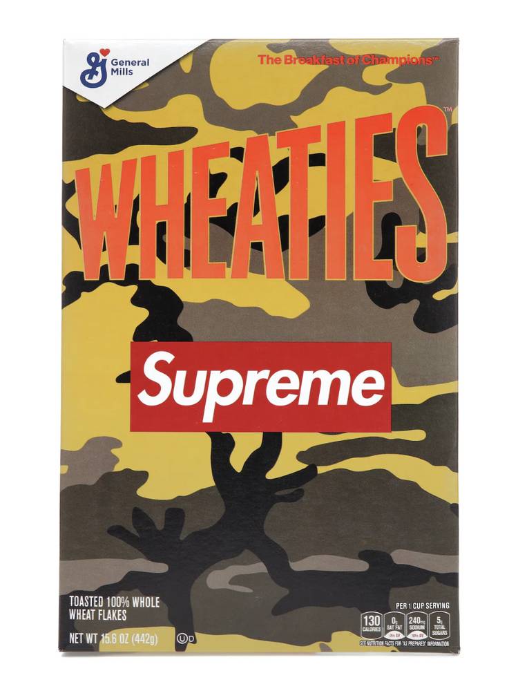 Supreme Wheaties Cereal Box Orange (Not Fit For Human Consumption)