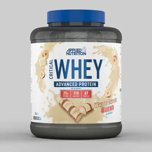 WHEY PROTEIN white choco buenoo واي بروتين 67 حصة