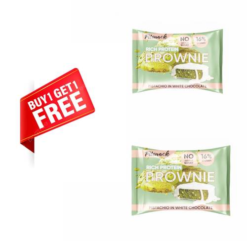 بروتين بار  BROWNIE بستاشيو