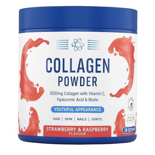   COLLAGEN strawberry&raspberry   كولاجين بقري بنكهه التوت+فراولا 30حصة