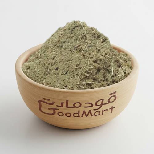 عشبة ذيل الحصان مطحونة
