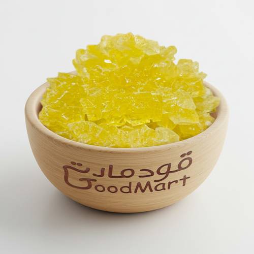 سكر نبات طبيعي بالزعفران